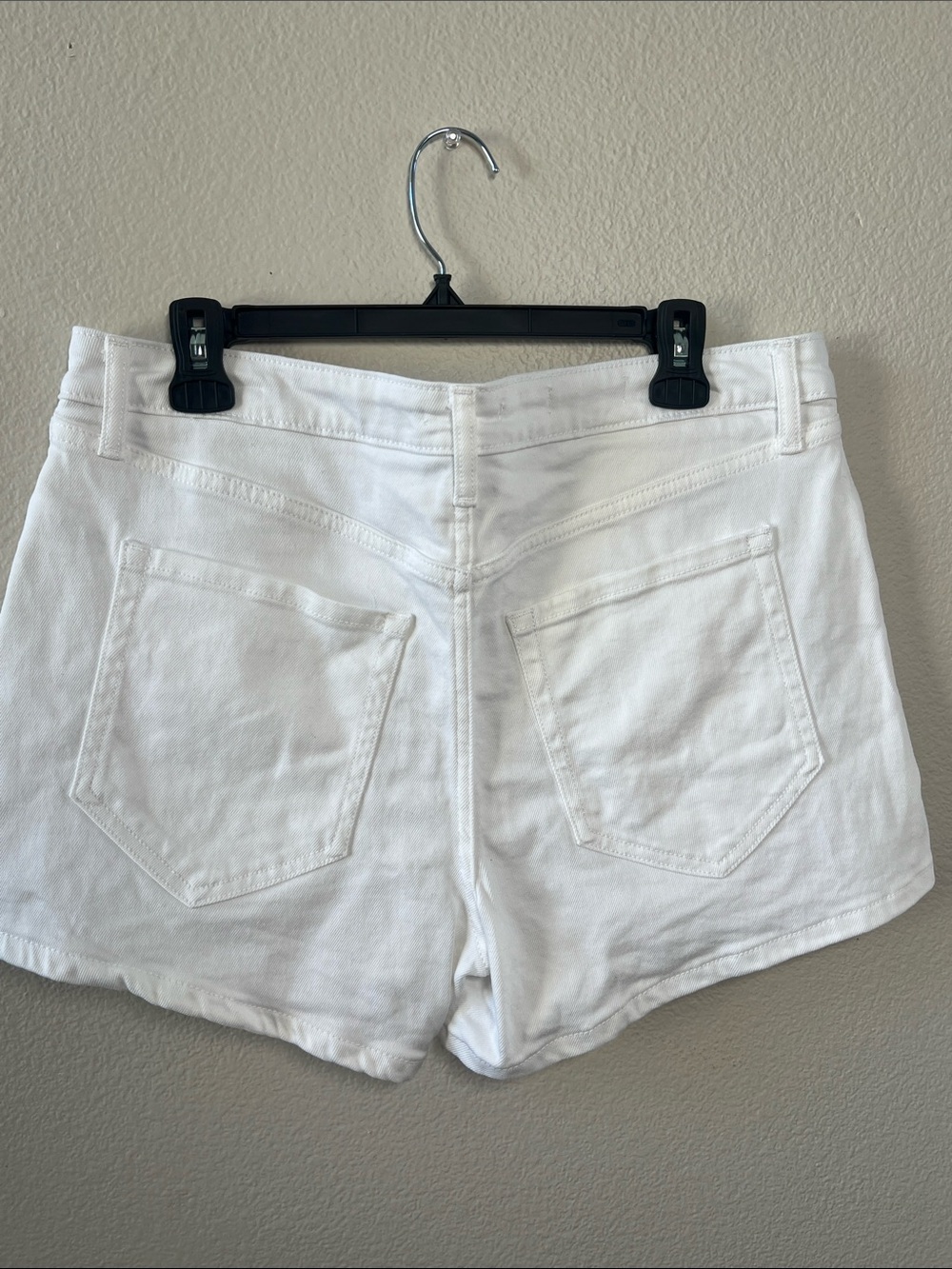 wild fable White Denim mid-Rise Jean Shorts - Picture 5 of 5